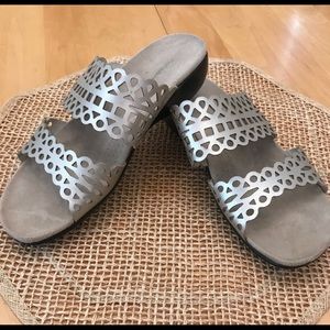 CROFT&BARROW Sz 8 1/2 M Leather Sandal